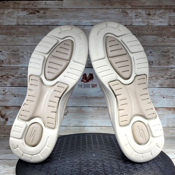 Skechers Go Walk Women Size 9.5 Arch Fit Taupe Walking Running Shoes - Picture 10 of 14